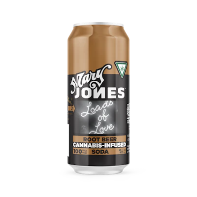 Mary Jones - 100mg Infused Soda - Root Beer - EDIBLES by Mary Jones at King of Budz