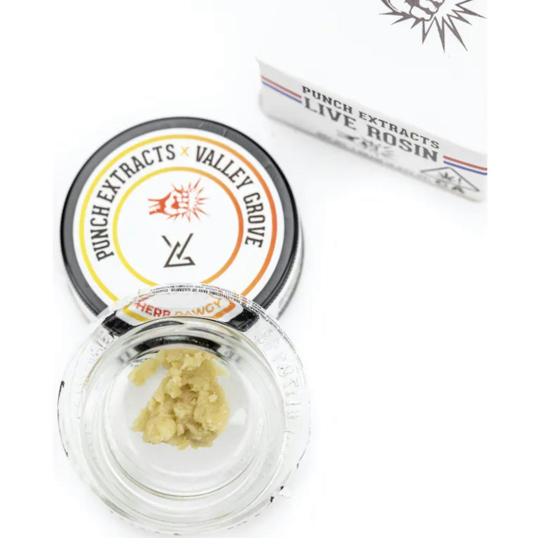 Punch Extracts Live Rosin Badder - NorCal Sour Z 1g (Tier 1