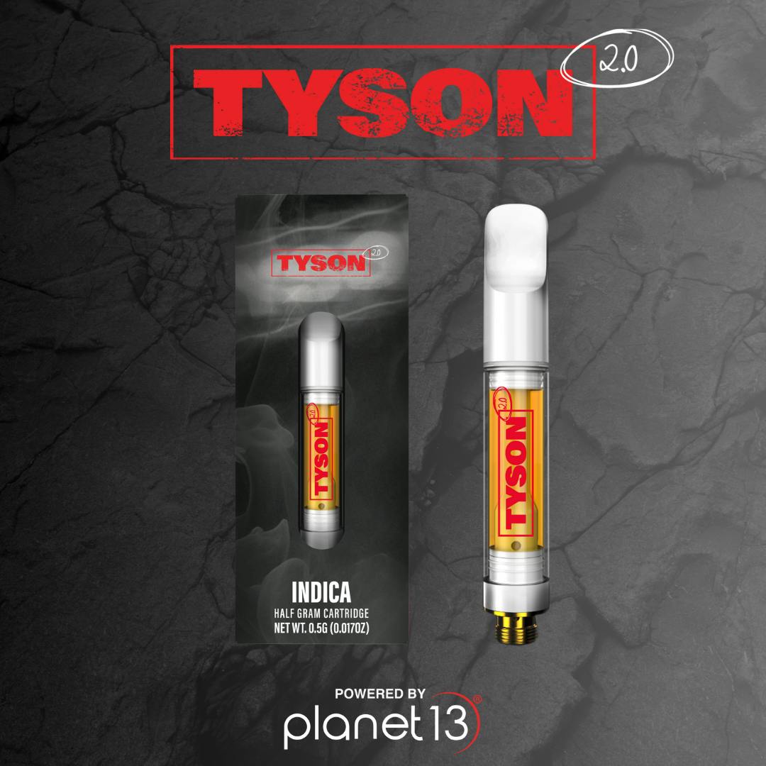 Tyson 2.0 Knockout OG .5g Live Resin Vape Cartridge | Planet 13 Las Vegas