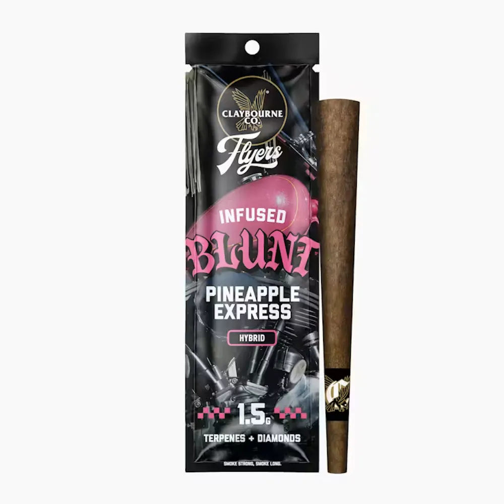Product Claybourne Co. Flyers - Pineapple Express - 1.5g - Infused Blunt