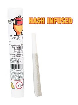 Sky High Hash Infused Pre roll | Hybrid | Pot & Head