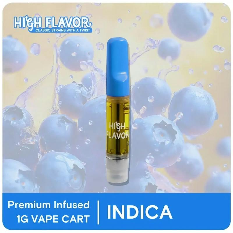 Product High Flavor - Blueberry Blue Dream Cartridge (1g)