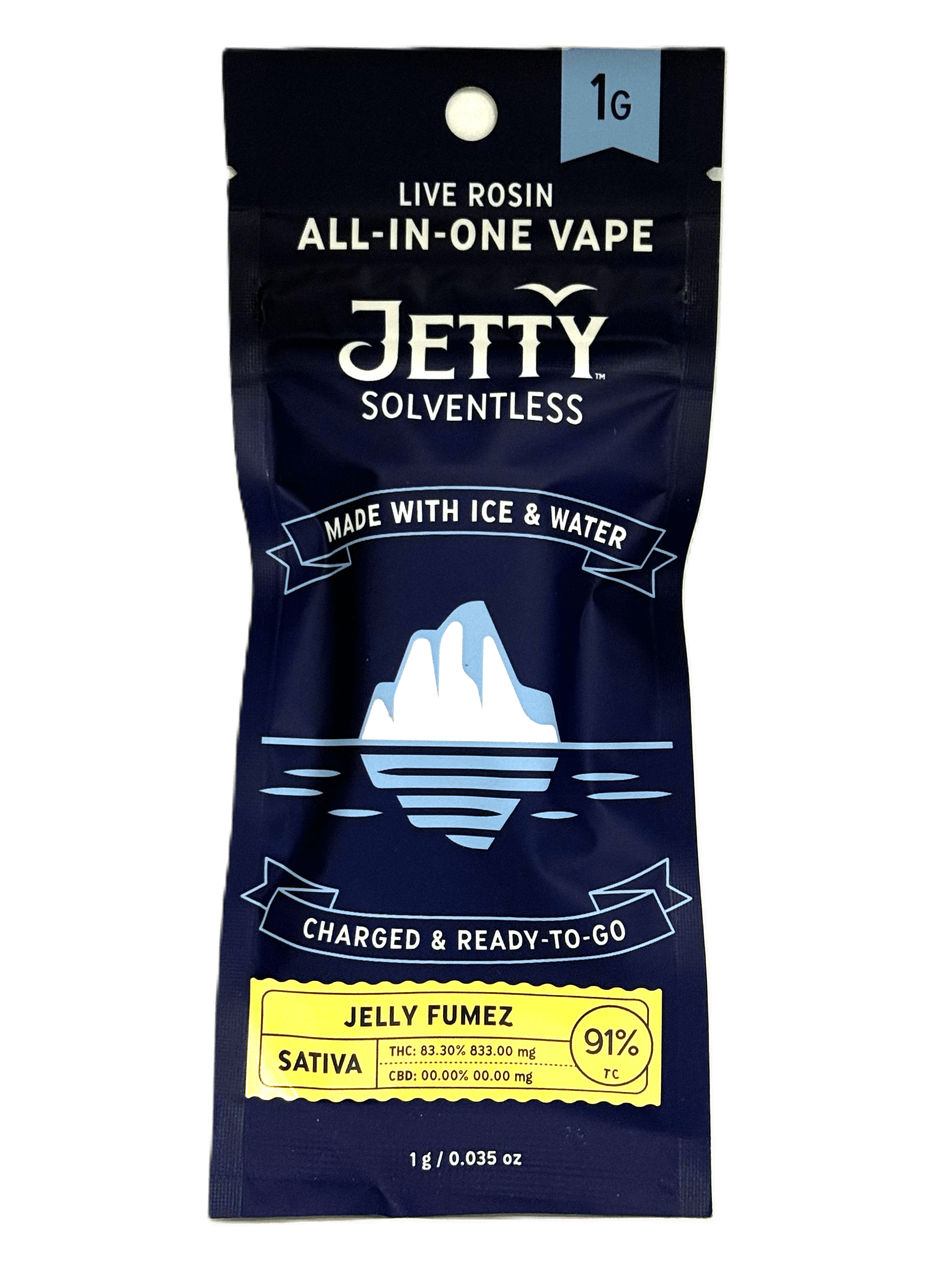 Jetty | Jelly Fumez | Live Rosin AIO | 1g