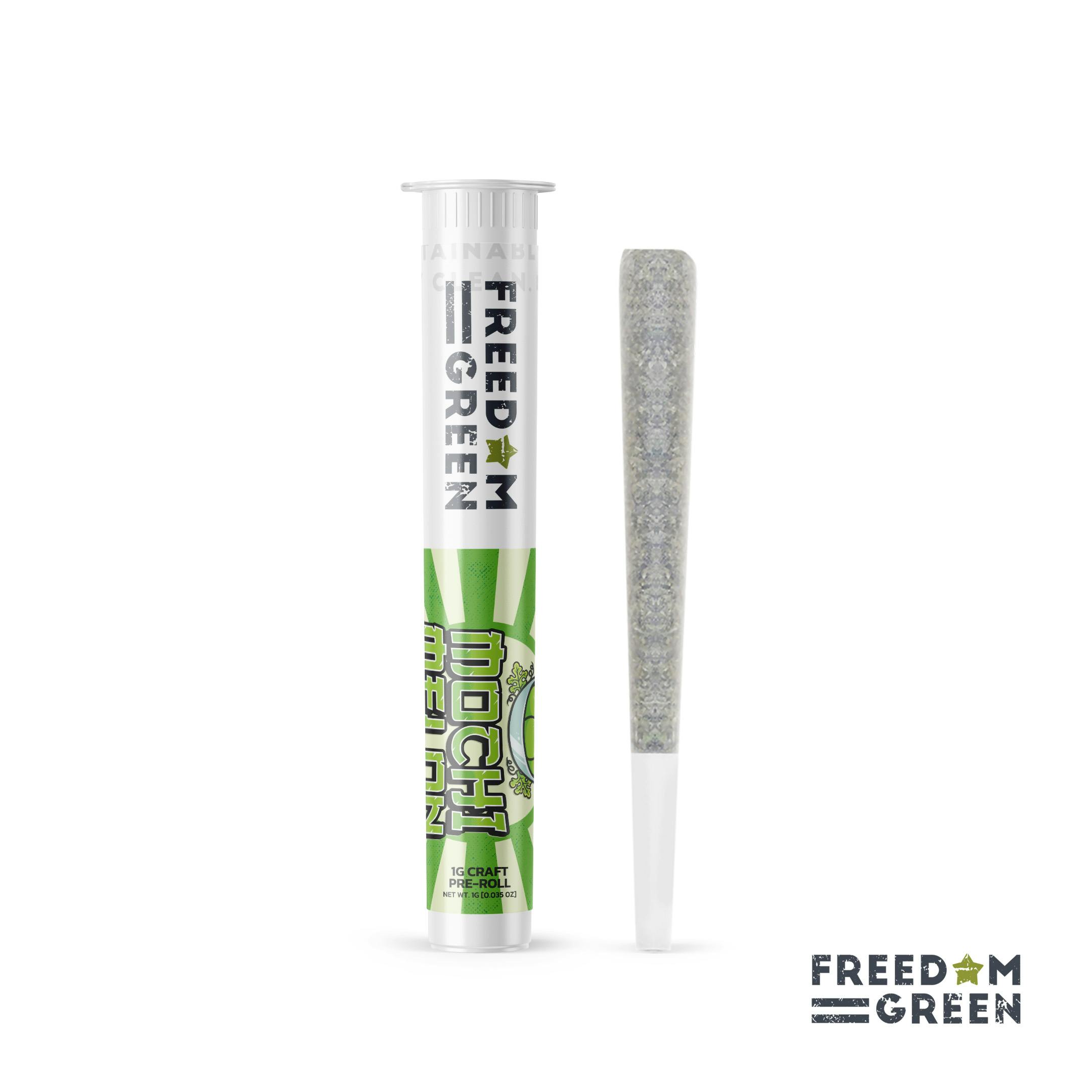 Freedom Green - 1g Preroll - Mochi Melon