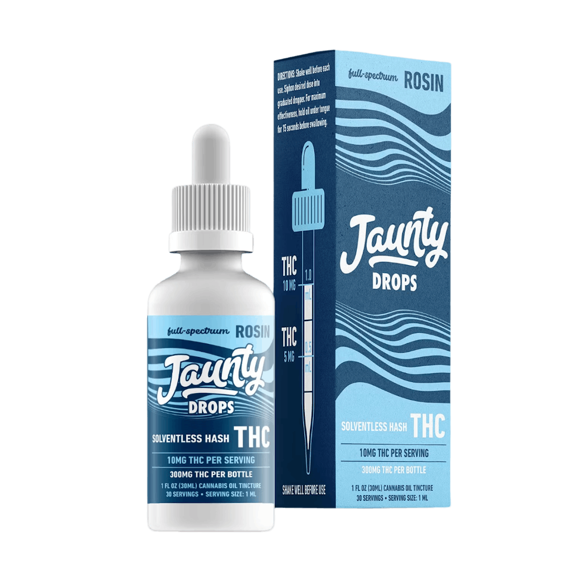 Photo of Jaunty | Tincture | Solventless Hash Drops | 300mg