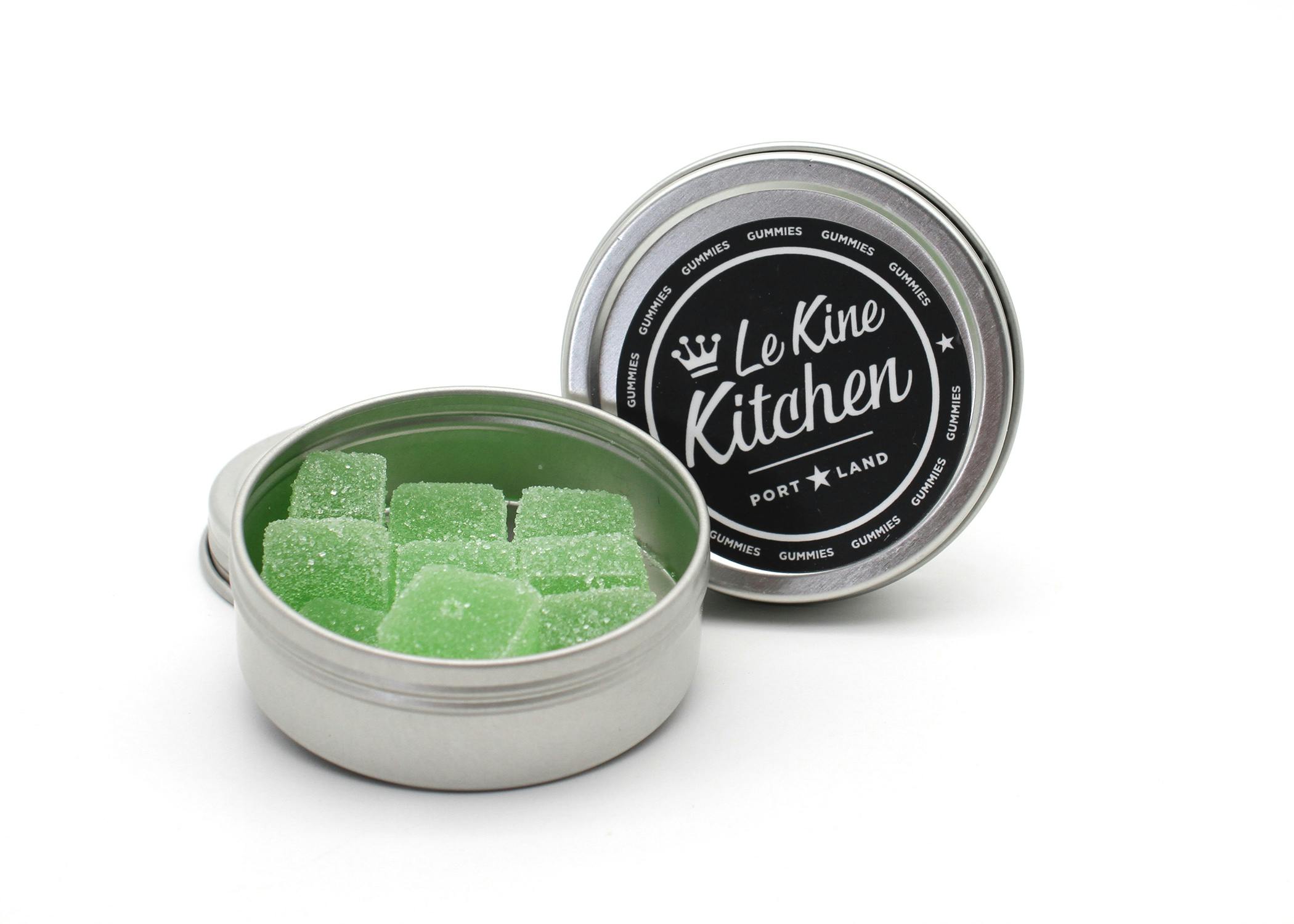 Green Apple Gummies 5mg : Le Kine Kitchen | Atlantic Farms