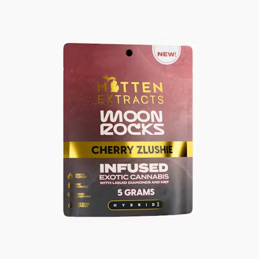 Mitten Extracts - Cherry Zlushie Prepacked Moon Rocks
