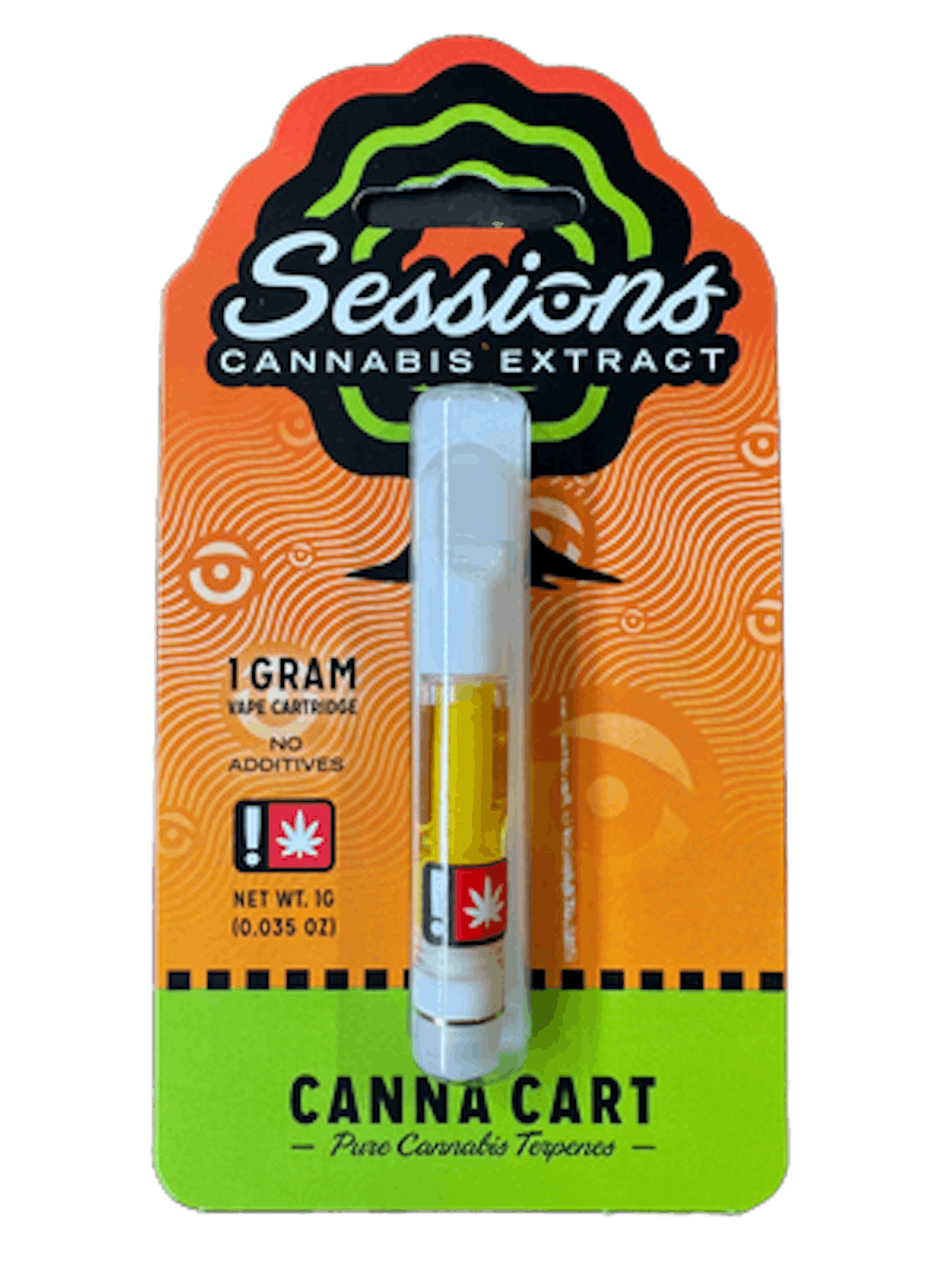 Photo of Sessions Cannabis Extract 1g PURPLE MIMOSA Distillate Vape Cartridge