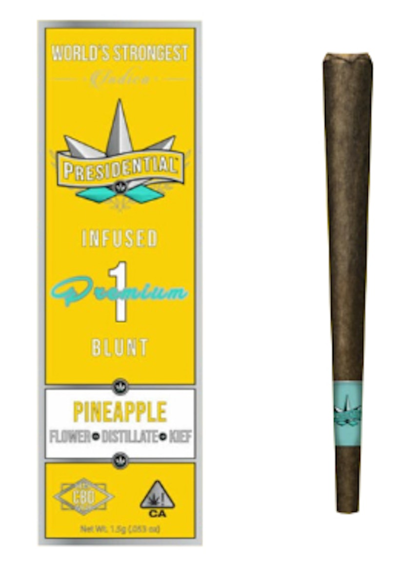 Presidential - Pineapple Moonrock Infused Blunt
