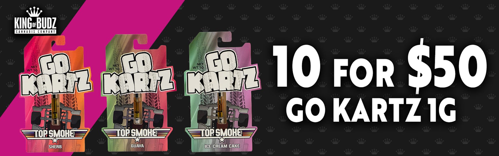 Go Kartz 1g Carts 10/$50