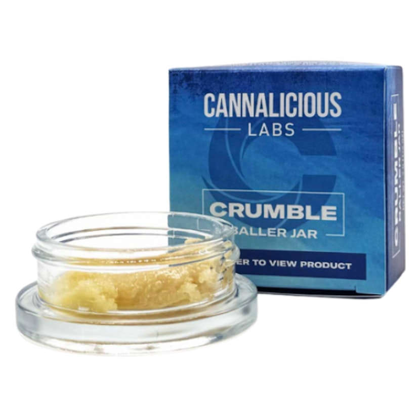 Cannalicious Labs Crumble Baller Jar | Phantom OG (Indica)