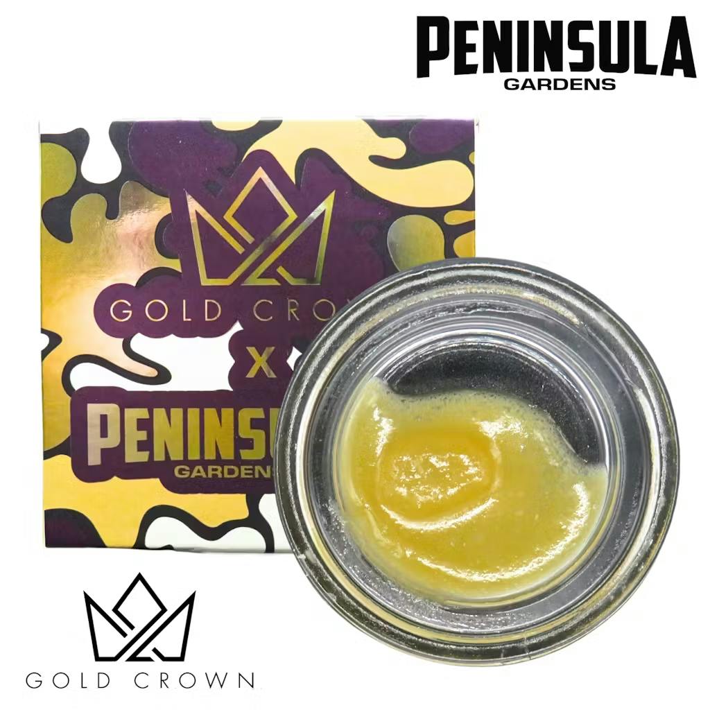 Gold Crown x Peninsula Gardens - 1g Sugar - Candy Blues