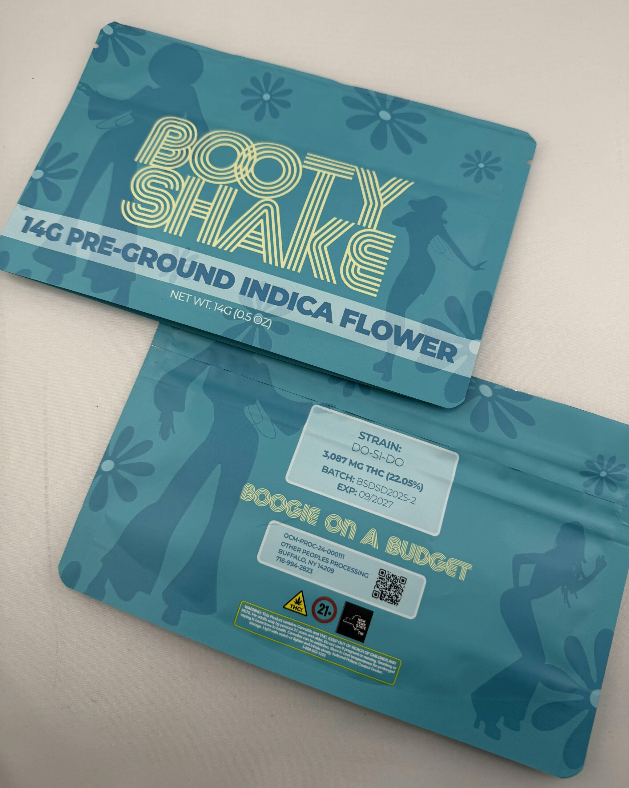 Product Booty Shake In Ya Face! - Do-Si-Do - 14g - Ground Indoor Flower