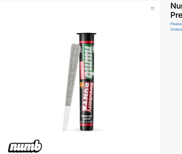 Strawberry Runtz | Infused | Moon Rock | NUMB