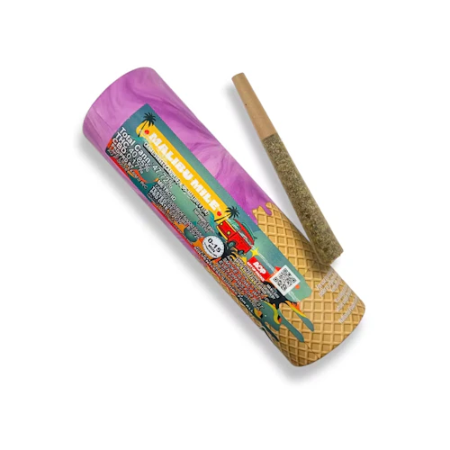 Ice Kream Hash - 1g Rosin Infused Preroll - Malibu Mile