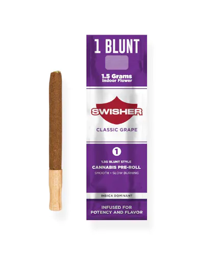 Swisher Classic Grape Infused Preroll Rec-active
