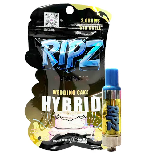 Ripz Wedding Cake Cartridge Rec - Exclusive Cannabis Michigan