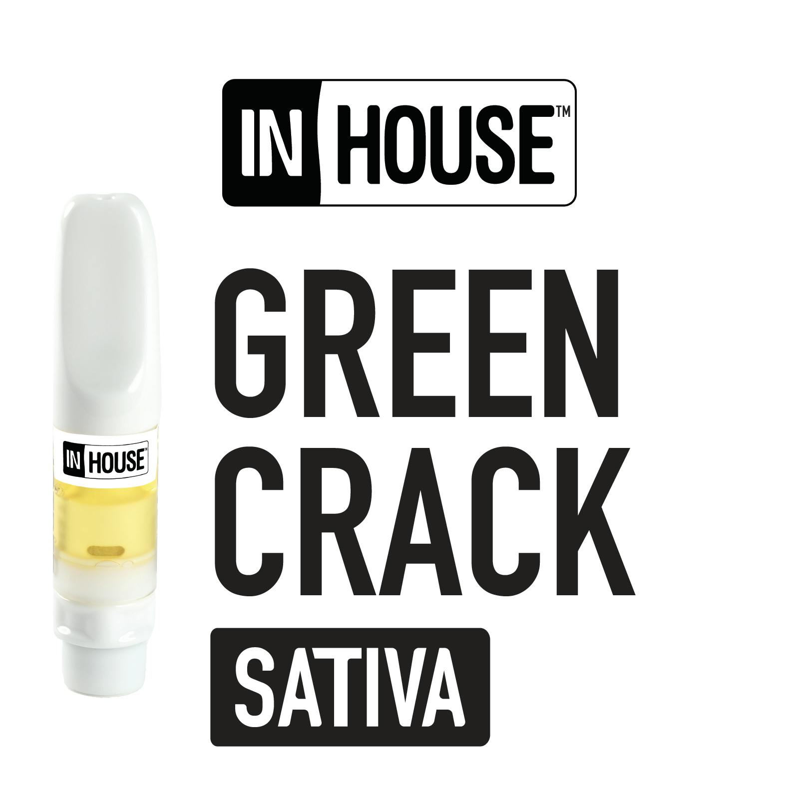 CRDHリキッド 1ml Green Crack Green Crack | Cartridge | 1G by Jaunty | Buy Online