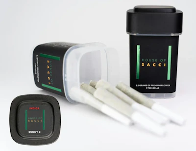 House Of Sacci - 5 Pack .7g Prerolls - Sunny Z - PRE_ROLLS by House of Sacci at King of Budz