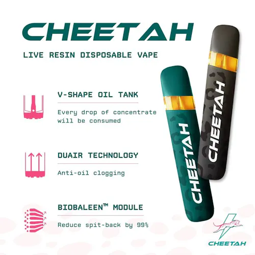Durban Margy (H) – Live Resin All-In-One Vape (1g) | Cheetah-1