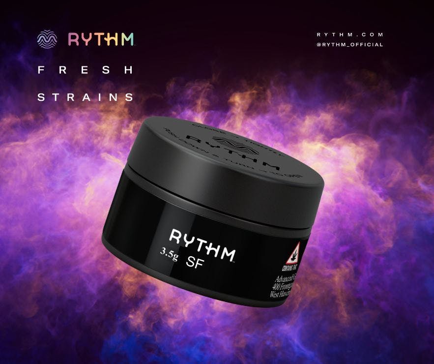 Rythm 3.5g SF Indicol FG I 22834 3.5g Affinity Dispensary Med