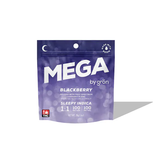 1:1 Blackberry Mega Pearl – CBN/THC-1