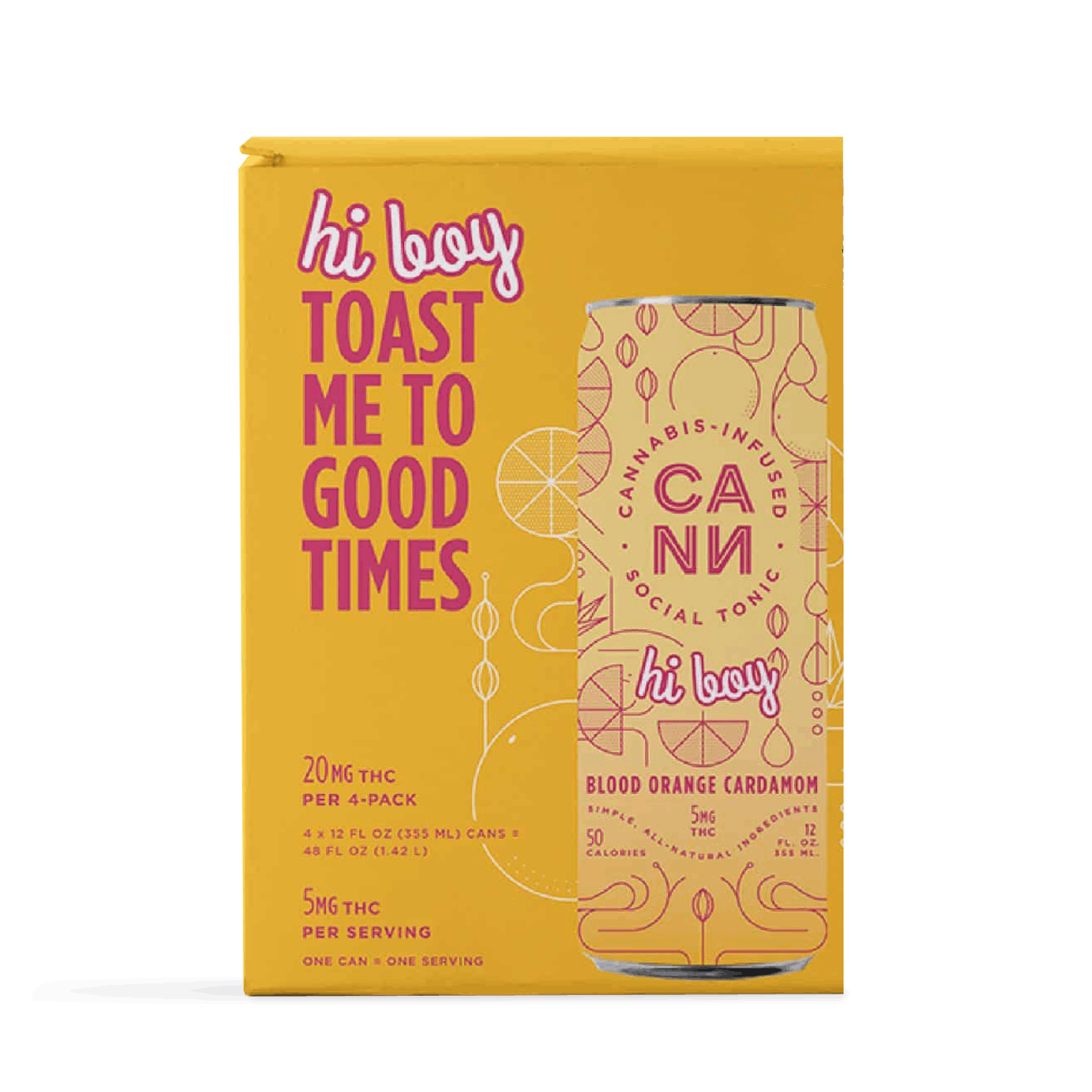 Photo of Blood Orange Cardamom Hi Boy 4-pack