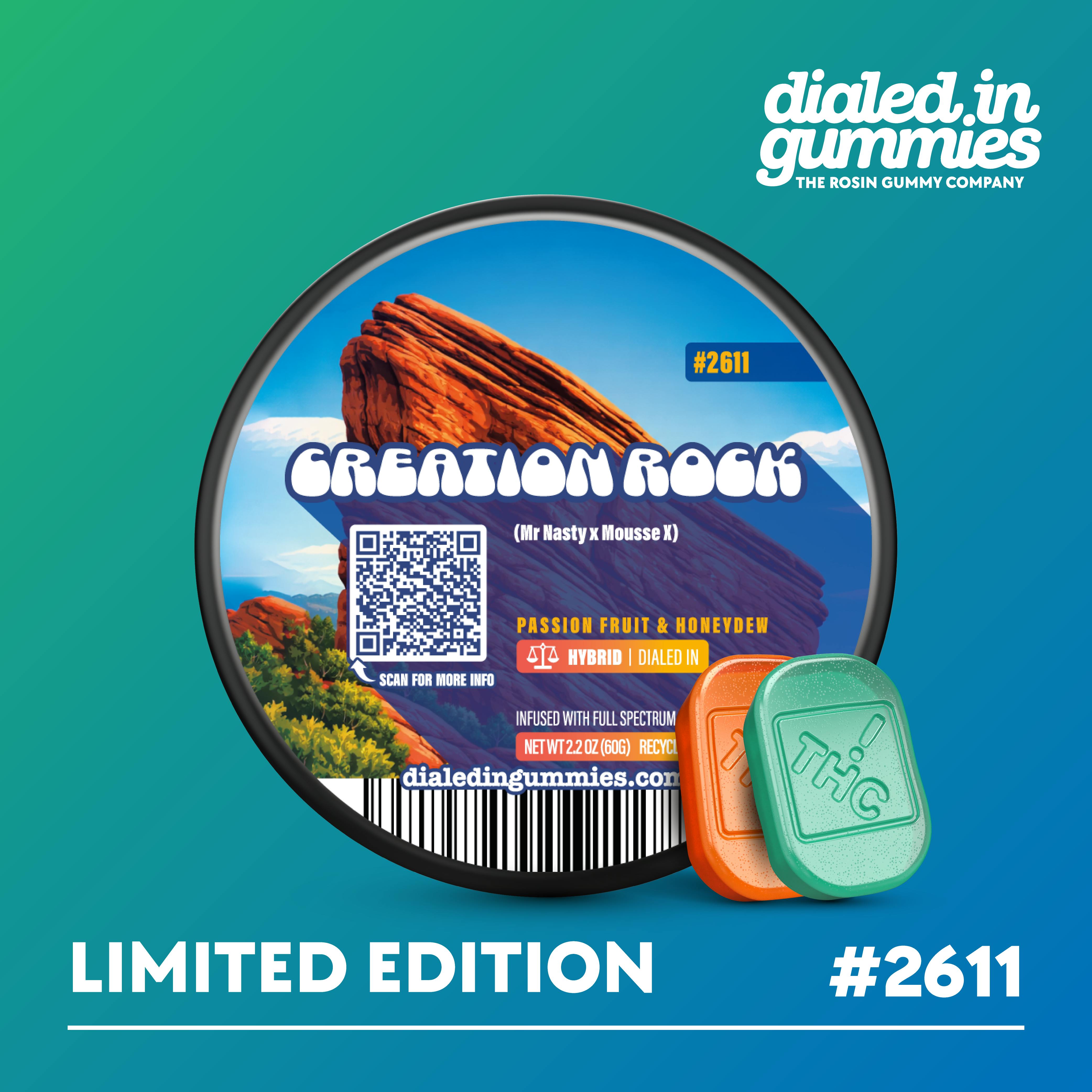 Dialed In Gummies Dialed In | Rosin Gummies | Creation Rock (H