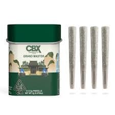 GRAND MASTER 4PK PREROLLS