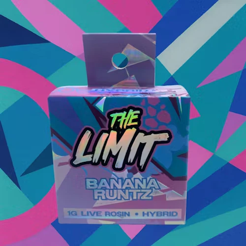 The Limit - 1g Hash Rosin - Banana Runtz