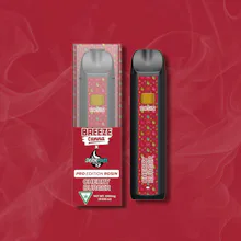 Breeze Pro x SkunkHouse - 1g Rosin Disposable - Cherry Burger - DISPOSABLES by BREEZE Canna at King of Budz
