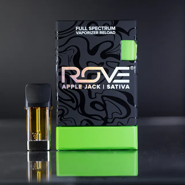 Rove Reload Pod Live Resin Diamond Apple Jack 1g (sativa, pods)