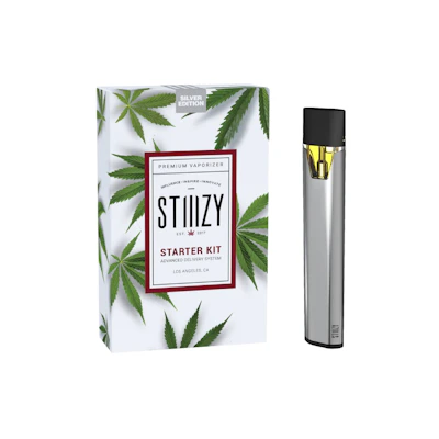 Stiiizy Battery - Silver - Starter Kit
