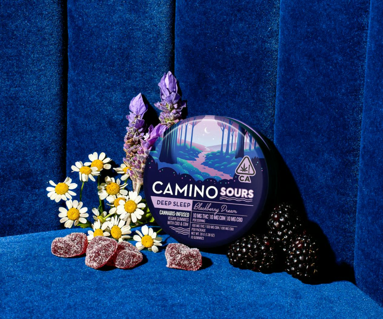 Camino Infused Gummies Blackberry Dream Sours