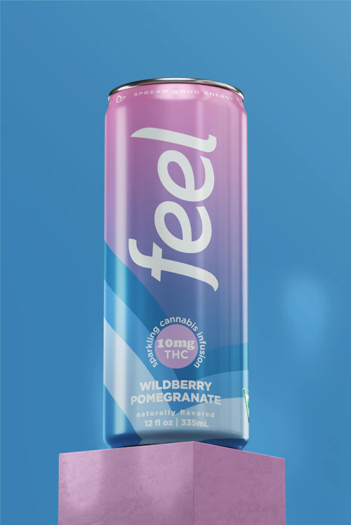Feel Energy - 10mg Sparkling Drink - Wildberry Pomegranate