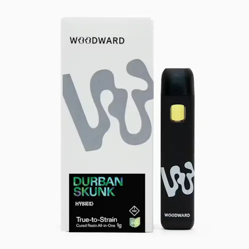 Woodward | Durban Skunk TTS Cured Resin Disposable 1g-1