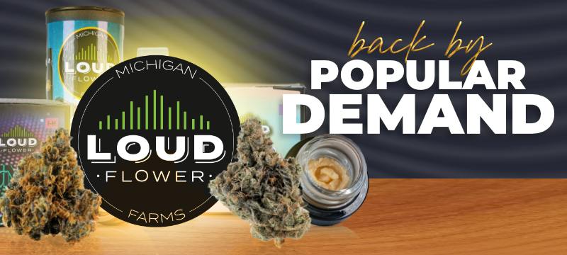 MI Loud Flower Rosin, Disposables and Flower