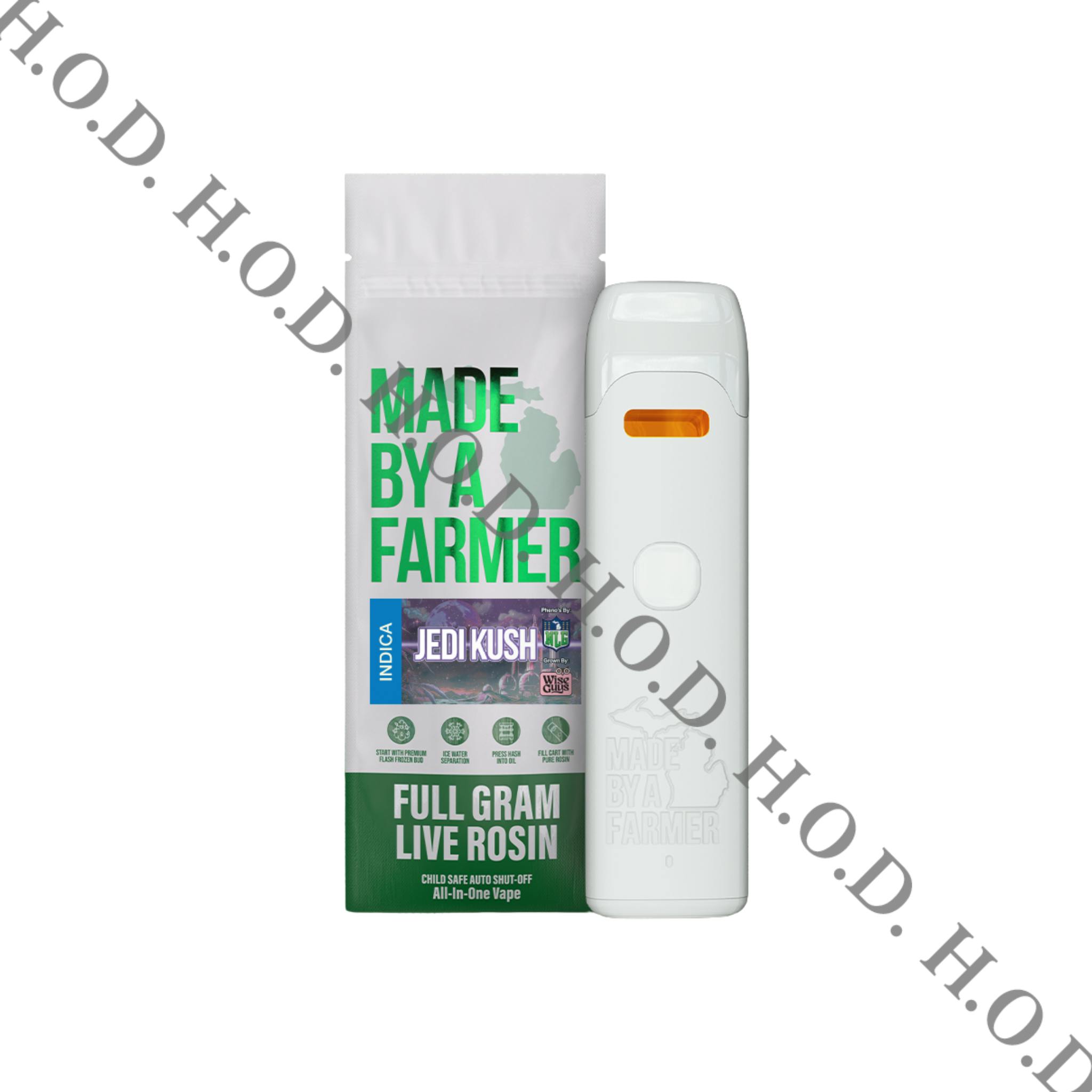 made by a farmer disposable vape Made By A Farmer Jedi Kush Live Rosin Disposable 1g | House of Dank  Recreational Cannabis
