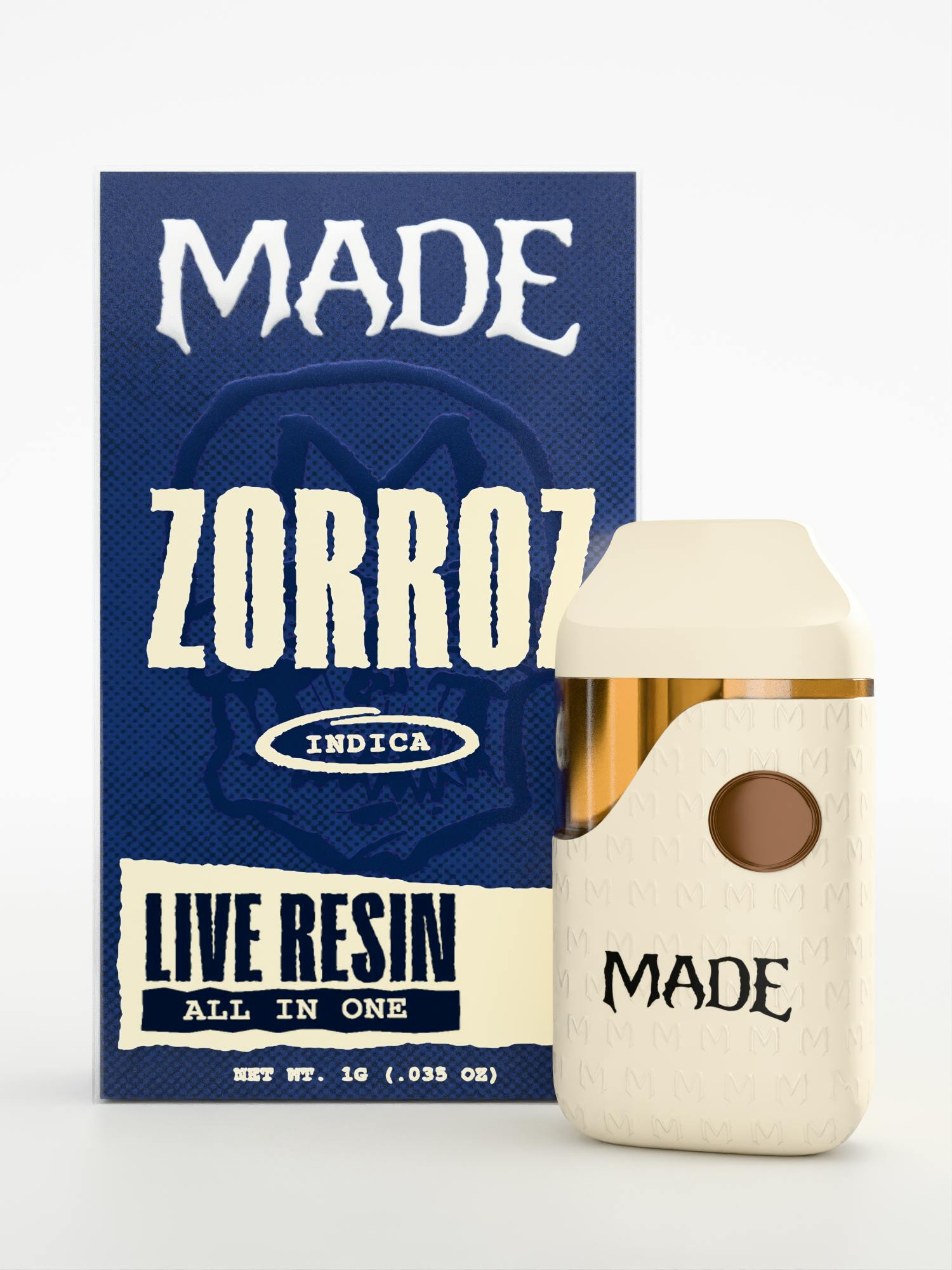Made 1g Live Resin Disposable - Zorroz