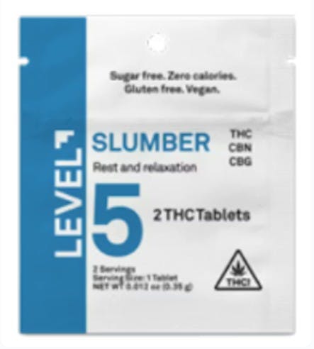 LEVEL 5 | Slumber Protab THC:CBN:CBG | Tablets 2pk  | 5mg