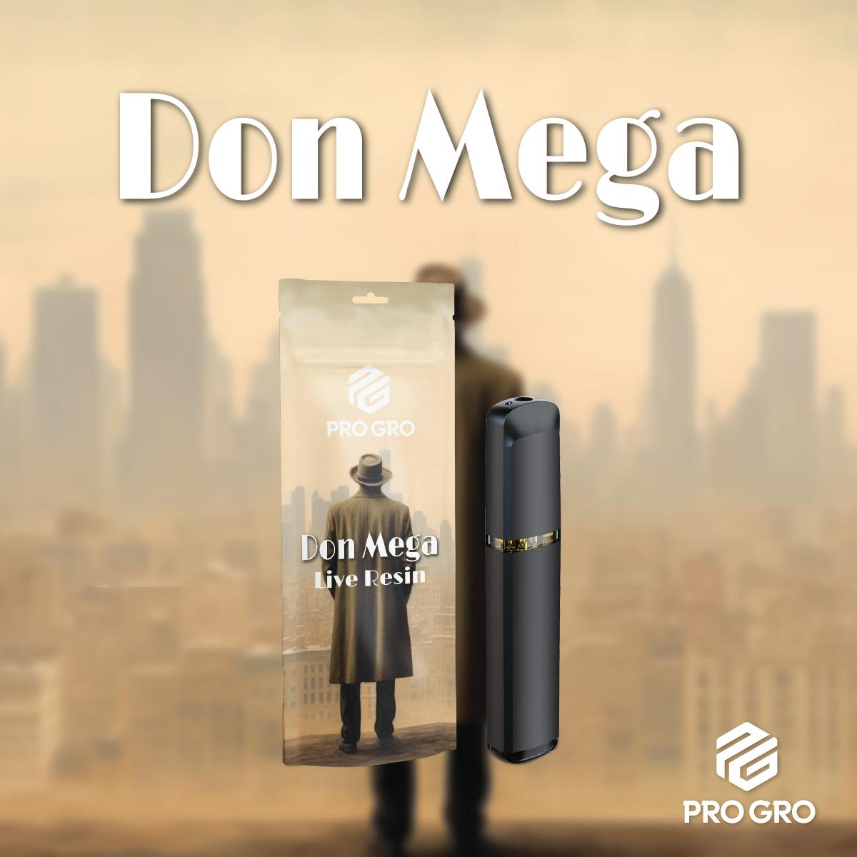 Pro Gro - 1g Live Resin Disposable - Don Mega