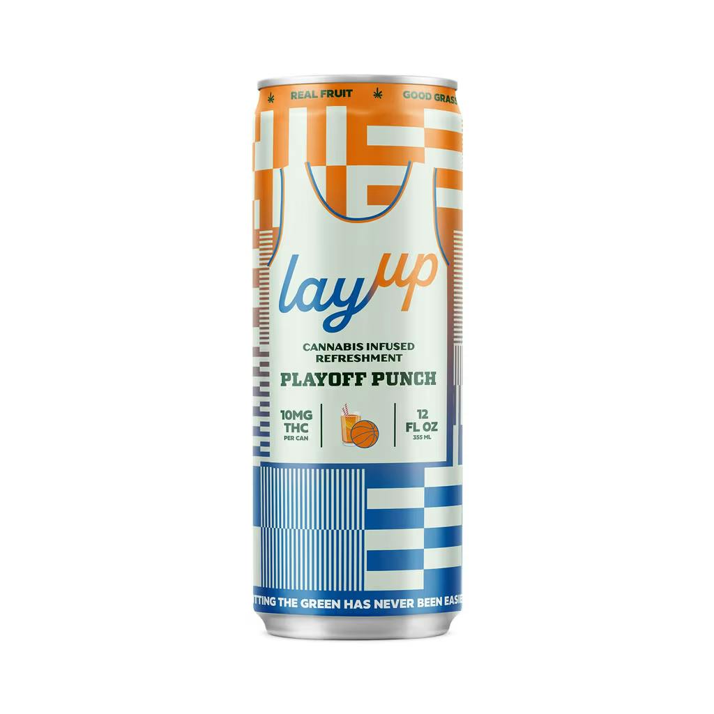 LayUp | Playoff Punch 12oz Single Can | 10mg