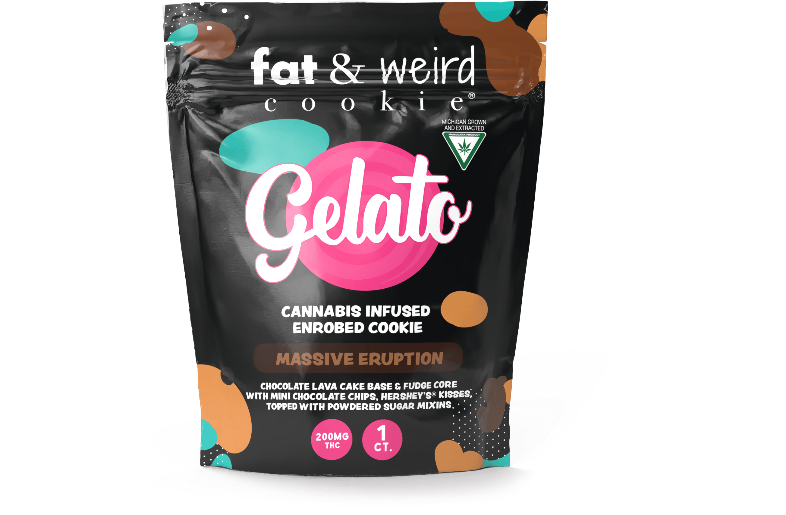 Product: Gelato x Fat and Weird | Infused Cookie - 200mg - Massive Eruption