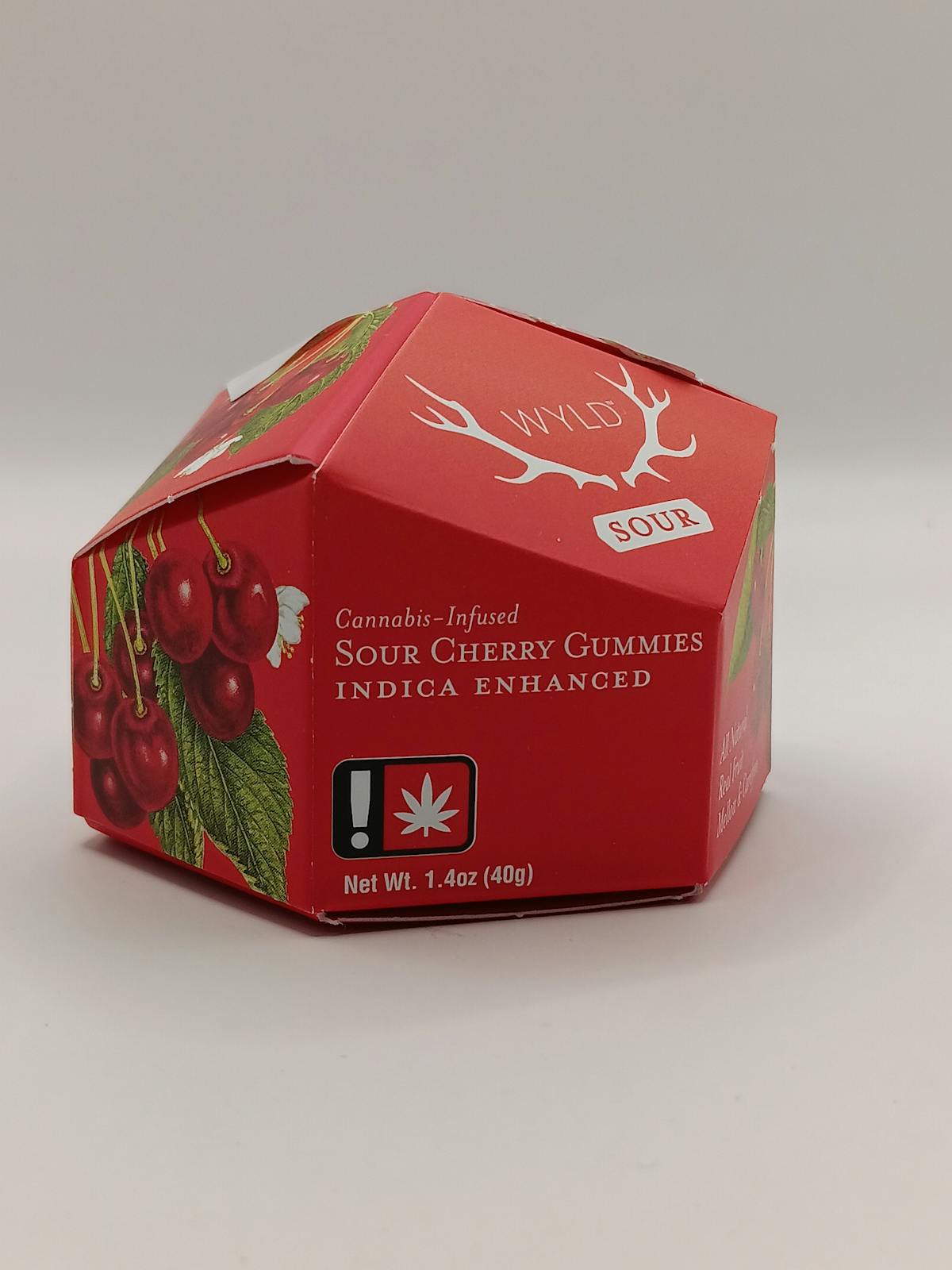 Photo of Sour Cherry 100mg Gummie (WYLD)