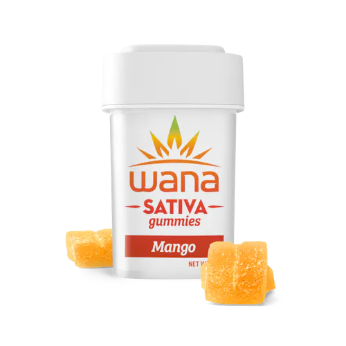 Wana | 200mg Classic Scored Gummies | Mango-active
