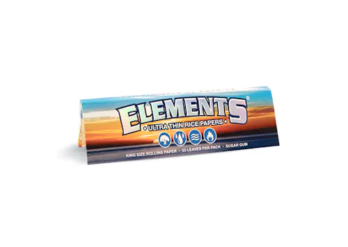 Elements rice rolling papers