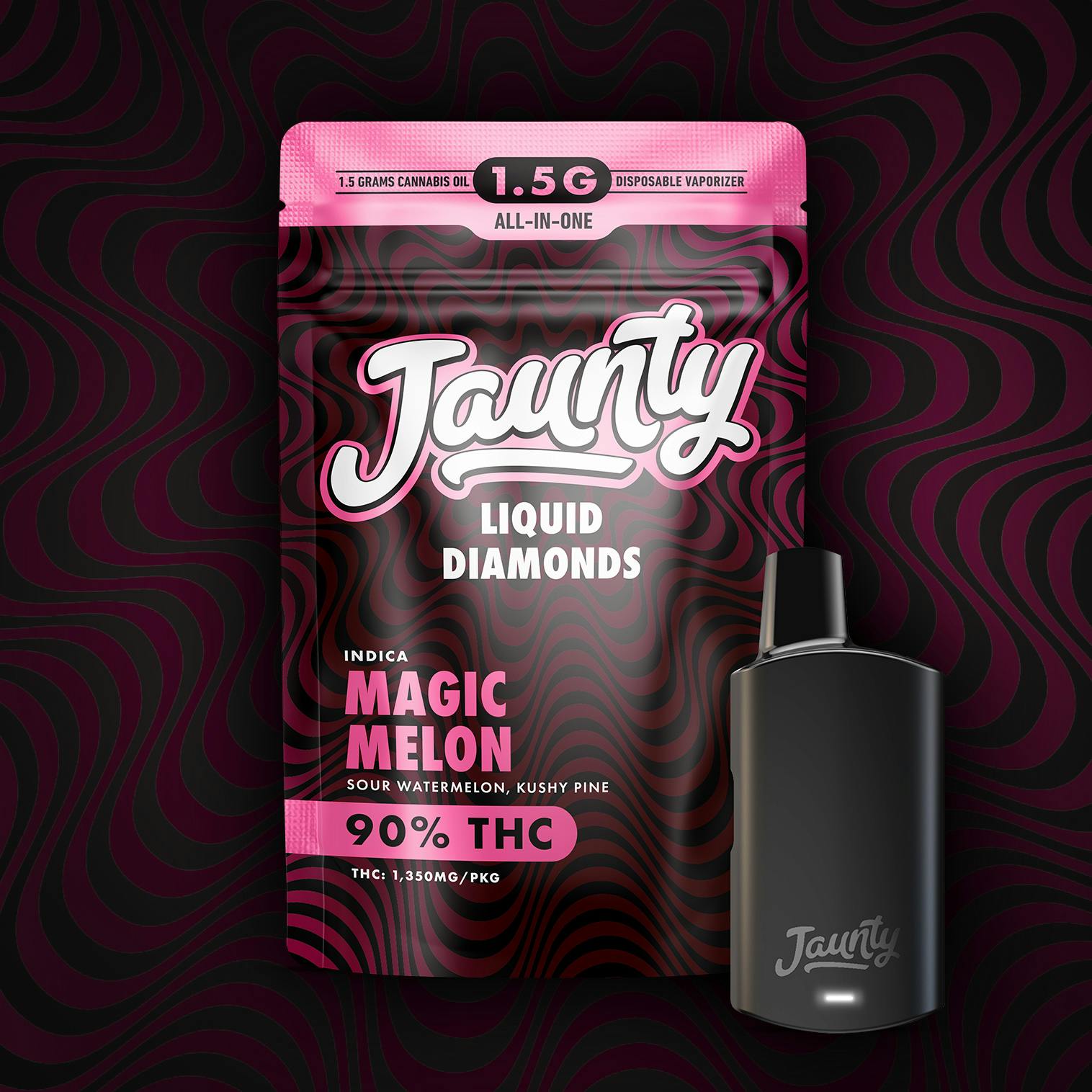 Jaunty | Magic Melon | Liquid Diamonds AIO | 1.5g