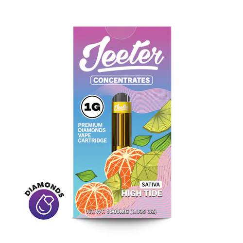 High Tide Premium Diamonds Vape Cartridge | 1g-active