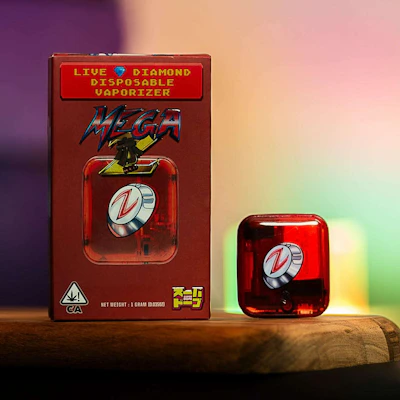 Super Dope - 2g Liquid Diamond Disposable - Mega Z Red