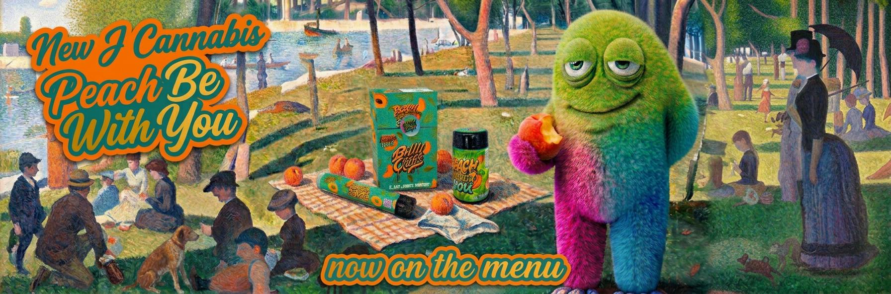 J Cannabis Peach Be With You